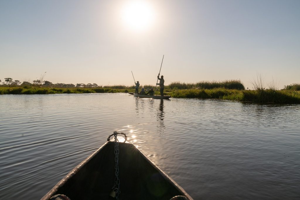 3 Day Mokoro Experience canoe, fishermen, lake, coast, sunset, botswana, africa, okavango delta, water, nature, national park, okavango delta, okavango delta, okavango delta, okavango delta, okavango delta